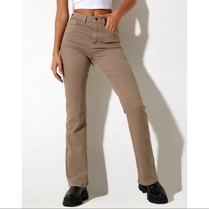 Motel Rocks Sand Bootleg Jeans